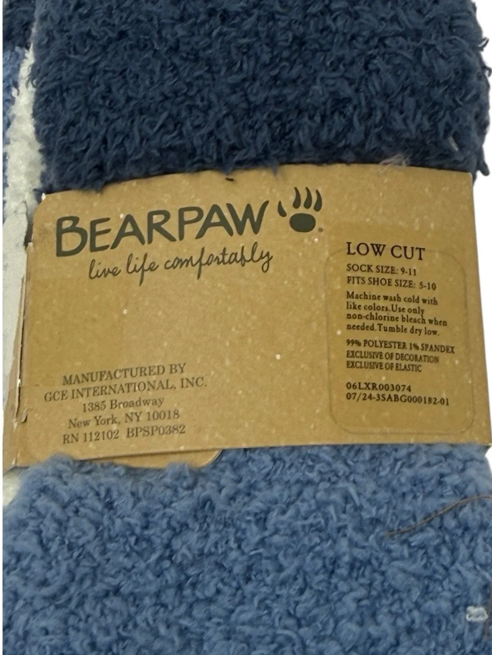 BearPaw Women’s 4 Pair Super Soft Cozy Low Cut Socks